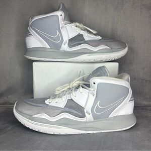 Nike Kyrie Infinity White Gray Basketball Shoes Men’s Size 12